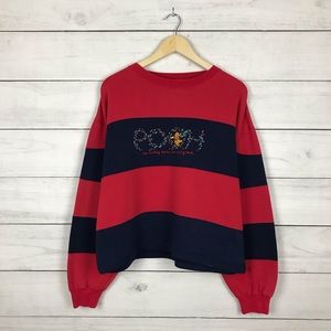 Vintage 1990s Disney POOH Crop Sweatshirt